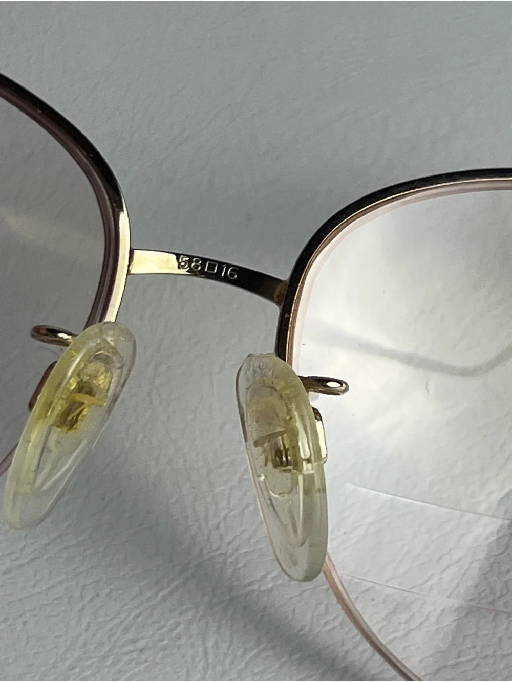 VTG Tura Mod 602 Eyeglasses 58016 Japan Cloisonné Gold Tone Frames Only